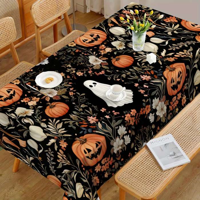 Halloween tablecloth decoration size 180 x 140CM