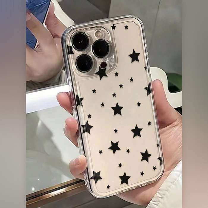 1Pc Transparent For iPhone X Xs Phone Case Phone Cover