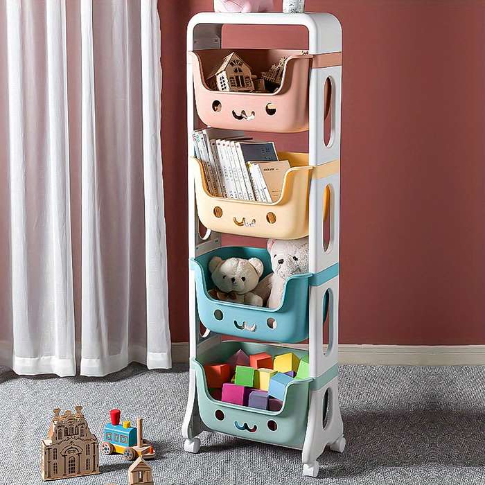 Storage And Organizationcolor Three Floors