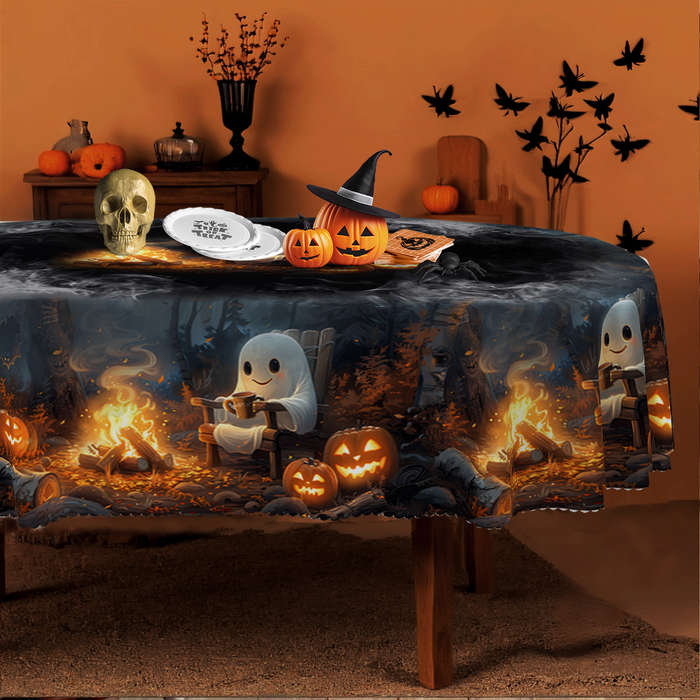Halloween tablecloth decoration size Round 177.8177.8cm
