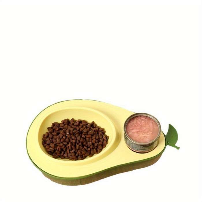 Pet supplies color Avocado feeding bowl