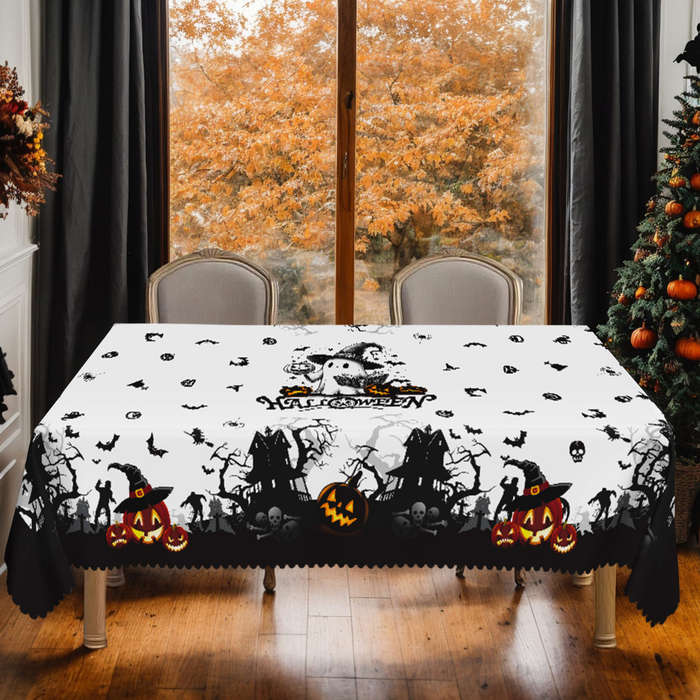 Halloween tablecloth decoration size 60x102in or 152x260cm Rectangle