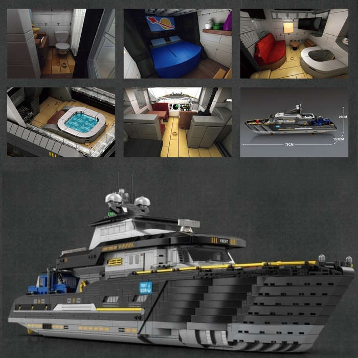 3D Jigsaw Puzzle Model Ship
