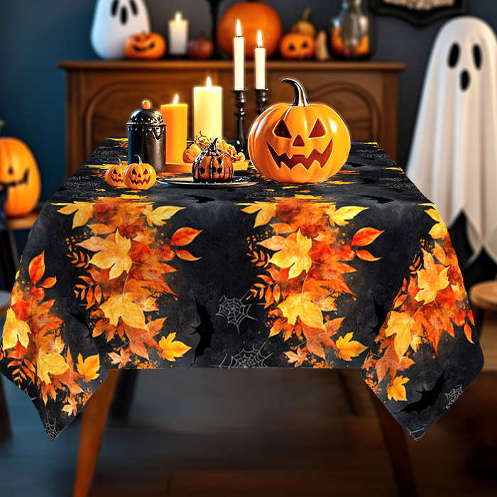 Halloween tablecloth decoration size Round 177.8177.8cm
