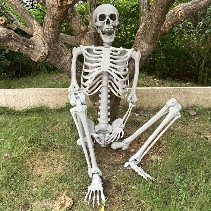 Halloween Decorations Size Skull Frame  Add   40G Net Gauze  Add   4 Spiders
