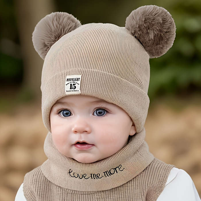 Winter Hat Color Grey Applicable People 3 Months   30 Months