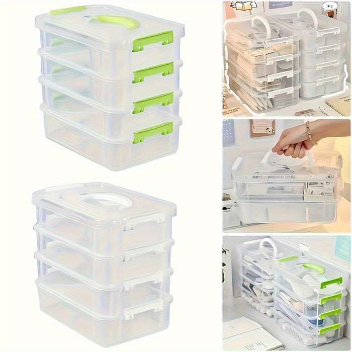 Storage And Organizationcolor Storage Box Four Layers
