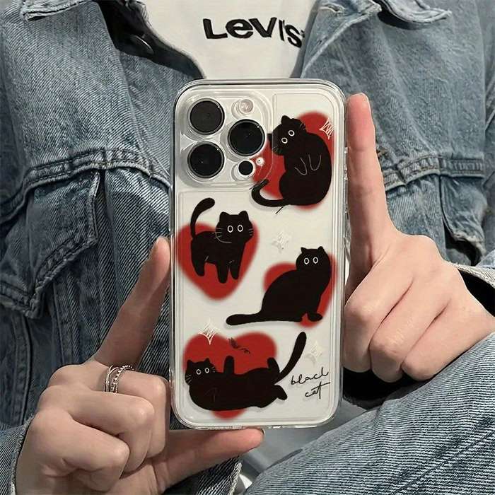 1Pc Transparent For iPhone 7 Plus 8 Plus Phone Case Phone Cover