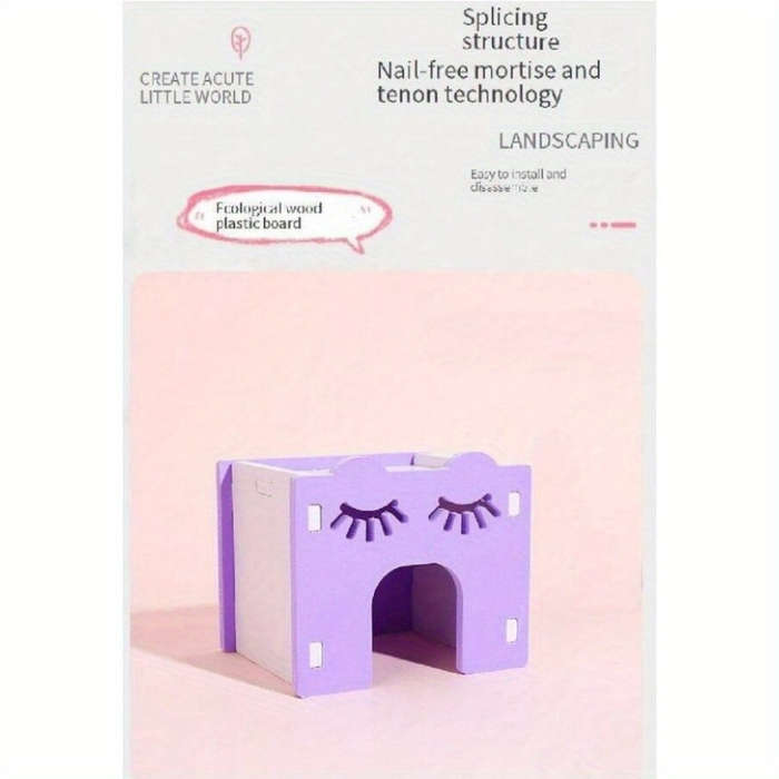 Pet supplies Style Mini House Blue