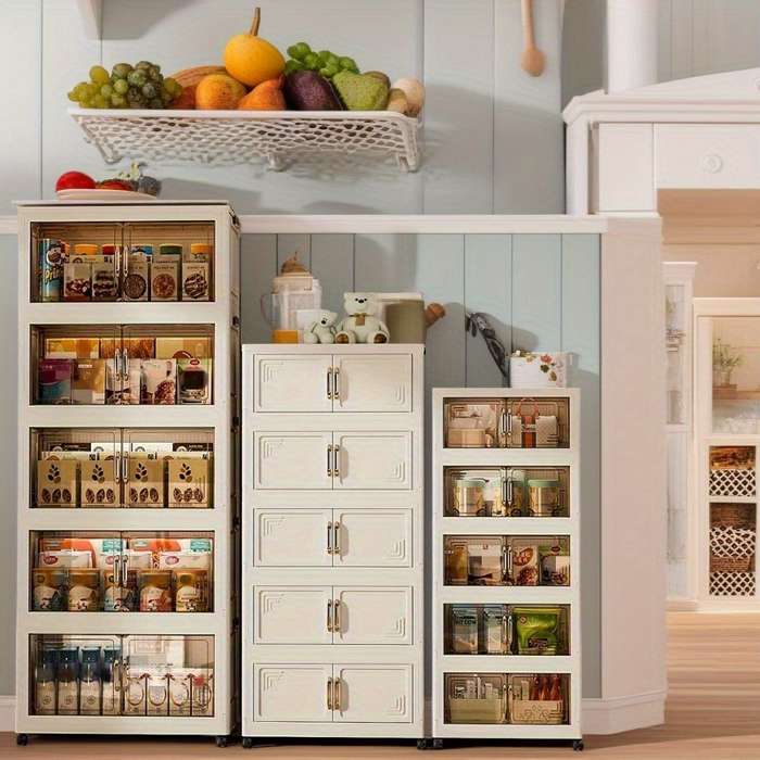 Storage And Organizationitems Elegant White Three Story