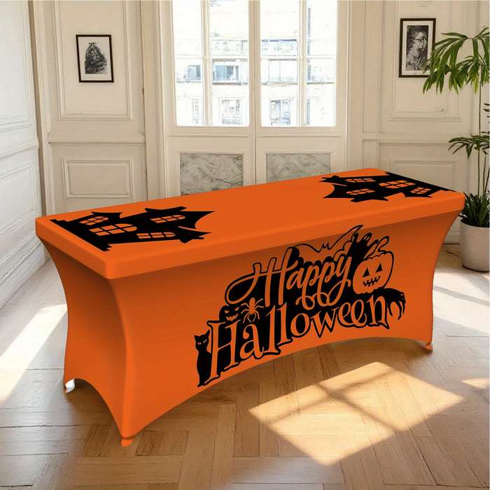 Halloween tablecloth decoration size 4FT