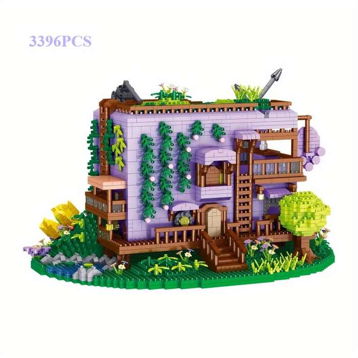 Building Toy Architectural Model Toy Set Color Without Box