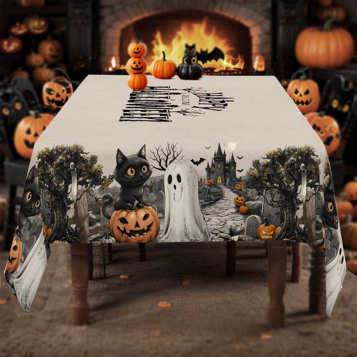 Halloween tablecloth decoration size 100 x 150cm