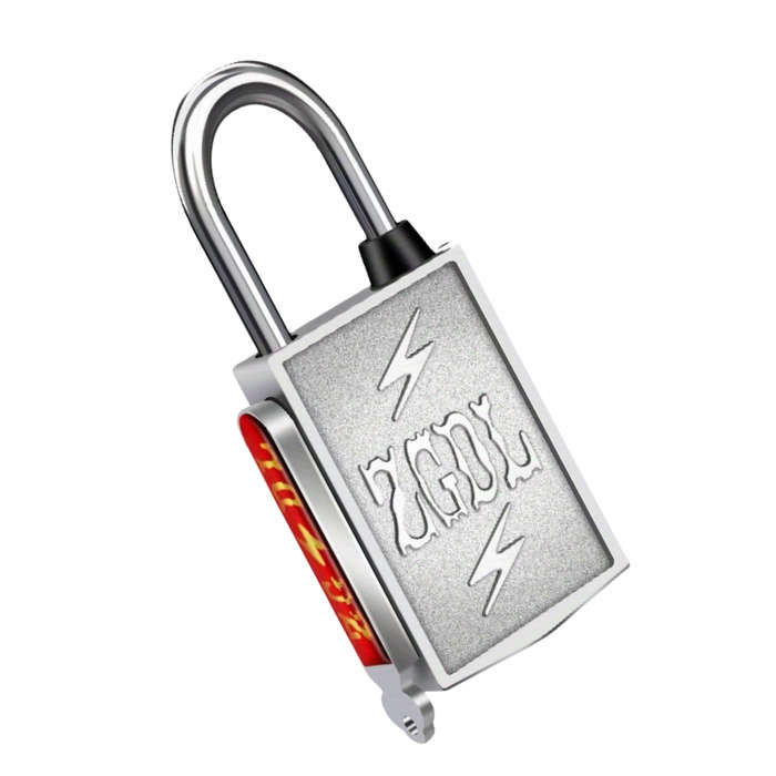Lock Color Silver 1 Lock 2 Keys
