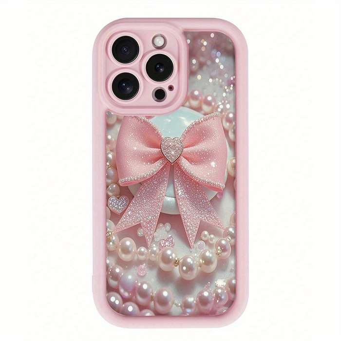 1Pc Pink Red Color For iPhone 11 Pro Max Phone Case Phone Cover