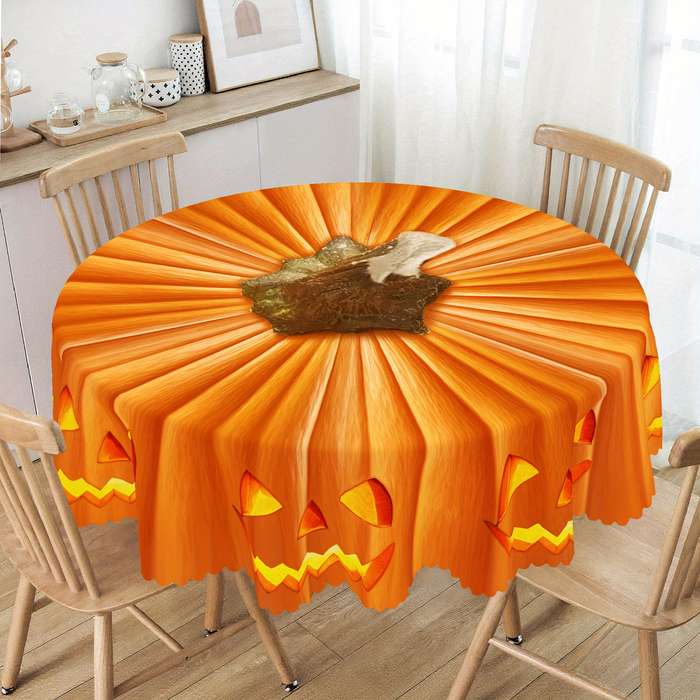 Halloween tablecloth decoration size Square 60x60in or 150x150cm