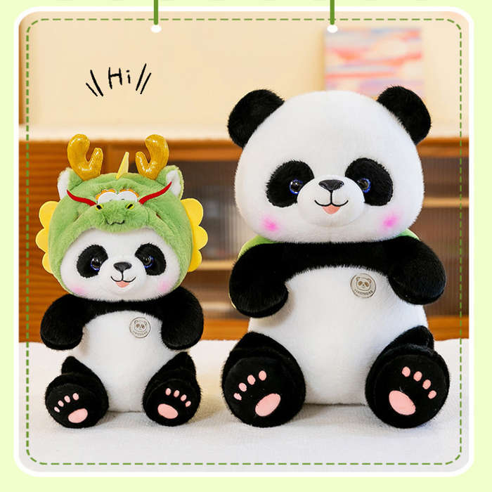 Toy Dolls color 24.99cm Dragon Dragon Panda