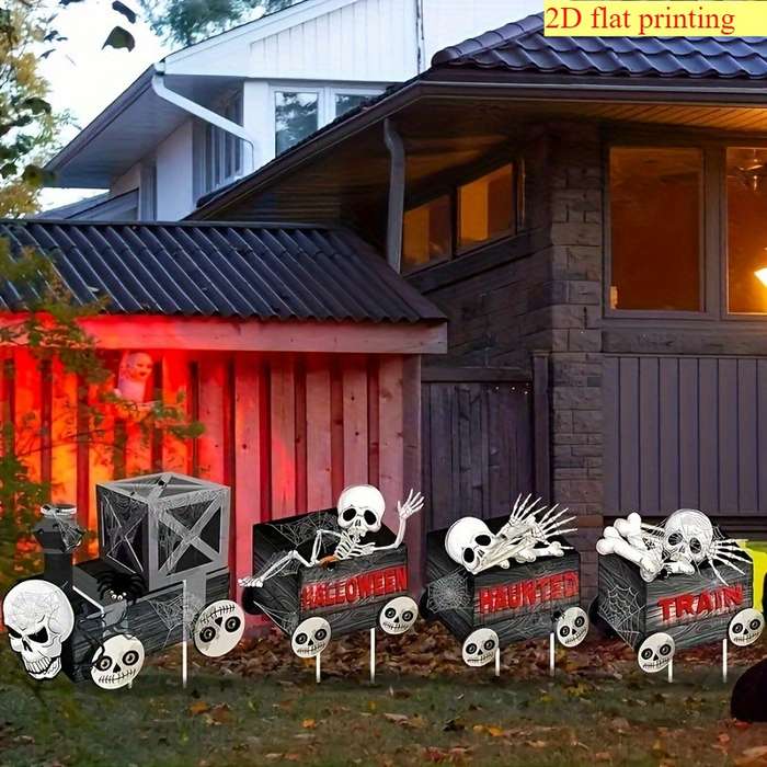 Halloween Decorations Color 4 Pieces  Add   8 Pieces