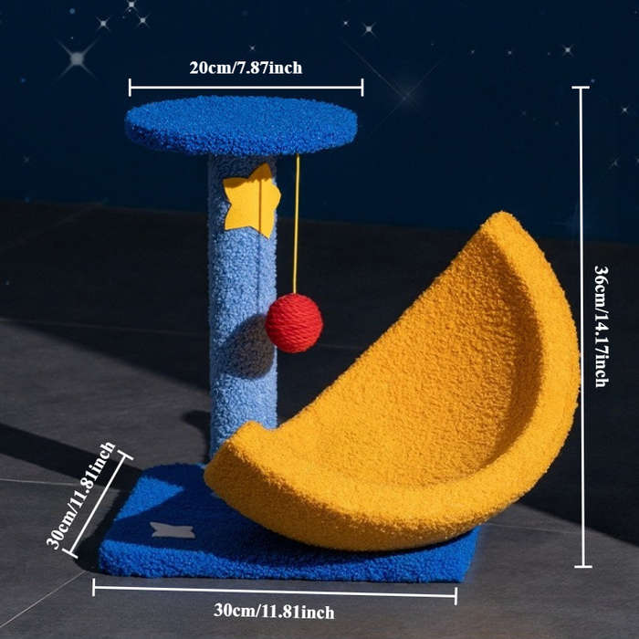 Pet supplies color L size Moon
