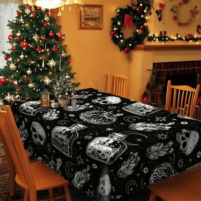 Halloween tablecloth decoration size  152cm x 152cm or round