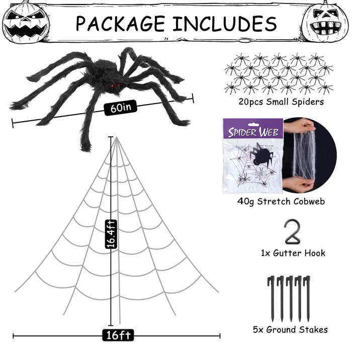 Halloween Decorations Color Black And White