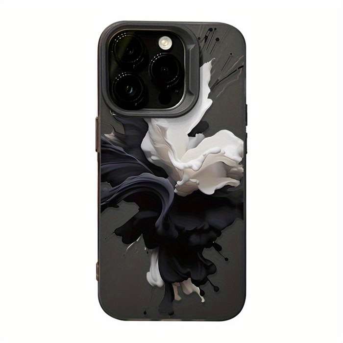 1Pc Transparent White For iPhone 16 Plus Phone Case Phone Cover