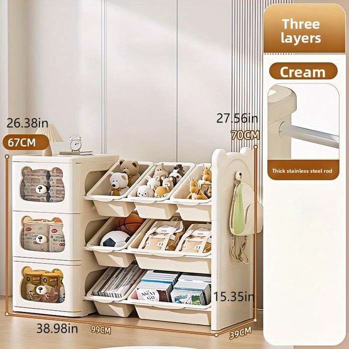 Storage And Organizationsize G0336S Quantity Bear Storage Cabinet Four Layers