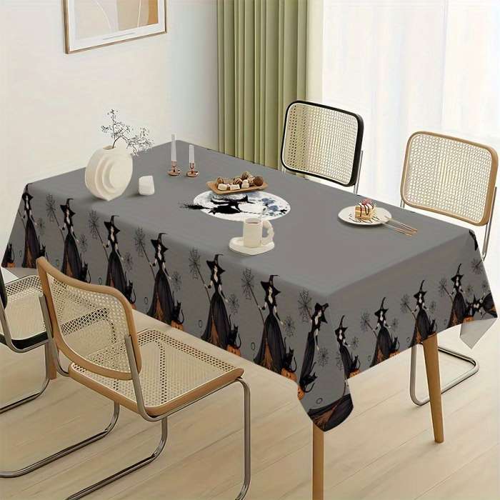 Halloween tablecloth decoration size 55.11in x 70.8in 140cm x 180cm