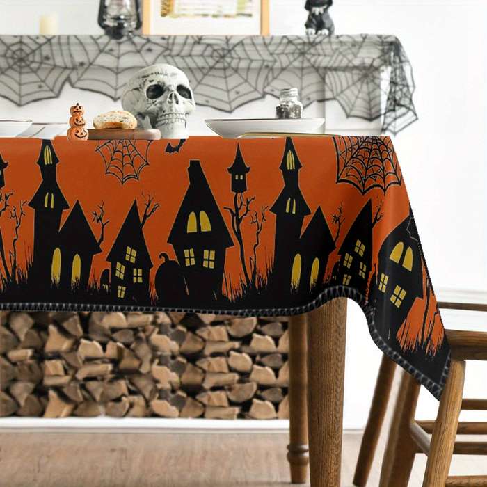 Halloween tablecloth decoration size 140 x 220cm