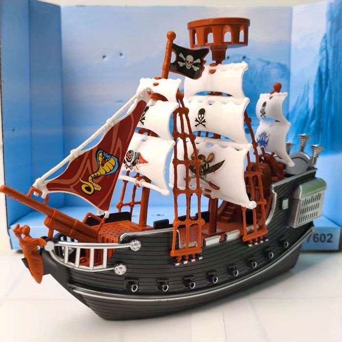 3D Jigsaw Puzzle Model Ship Model Pirate Ship