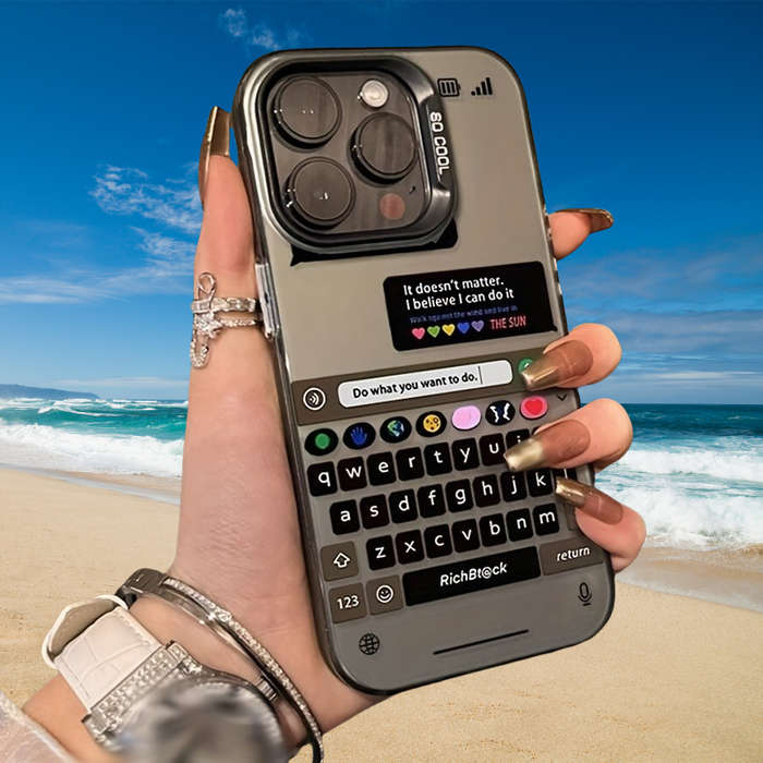 1Pc Black For iPhone 15 Pro Max Phone Case Phone Cover