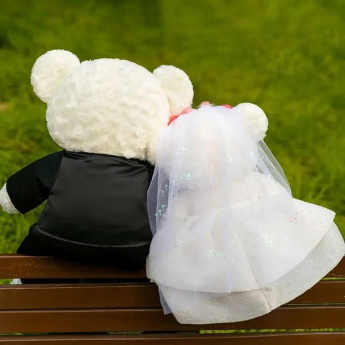 Toy Doll Color Couple Bear Quantity 2Pcs