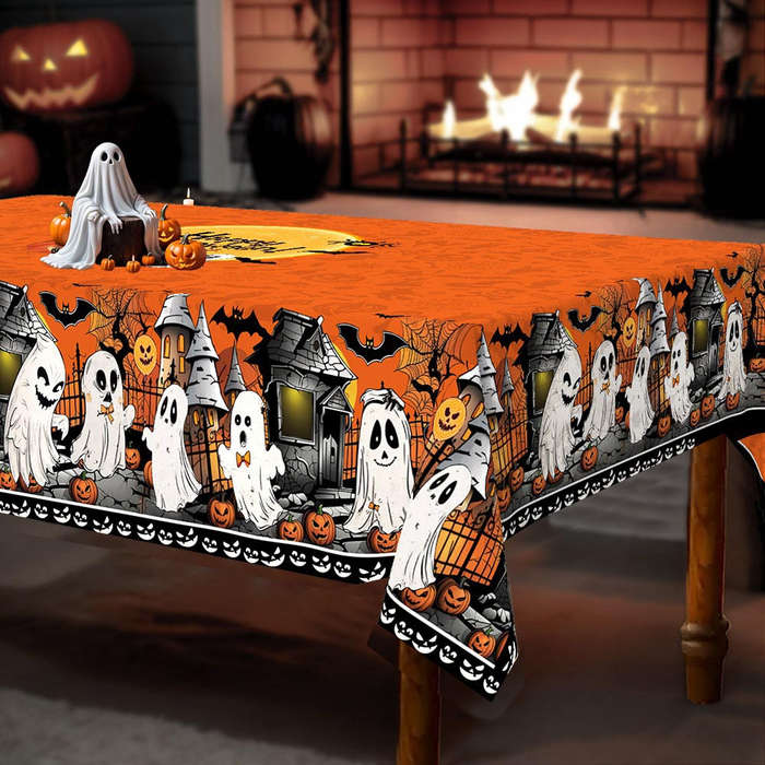 Halloween tablecloth decoration size 100 x 150cm