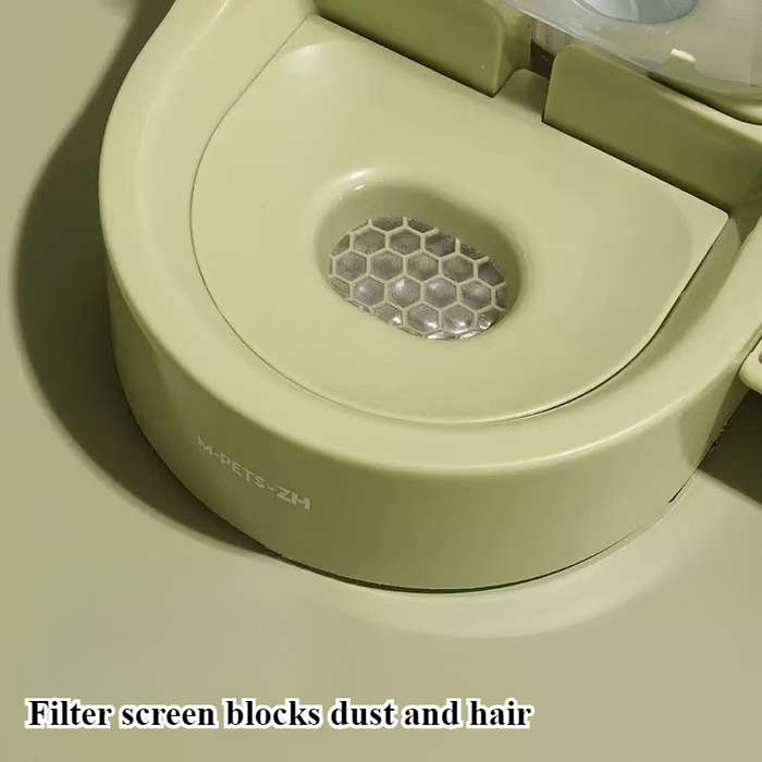 Pet Supplies Color Green Water Dispenser