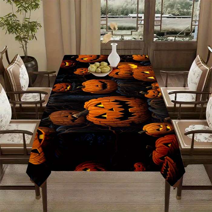 Halloween tablecloth decoration size 140cm x 180cm or 55.12in x 70.87in