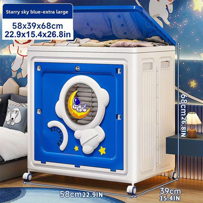 Storage And Organizationcolor Light Blue Size Extra Large Storage Box