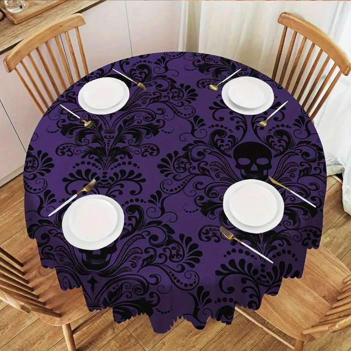 Halloween tablecloth decoration size  152cm x 152cm or round