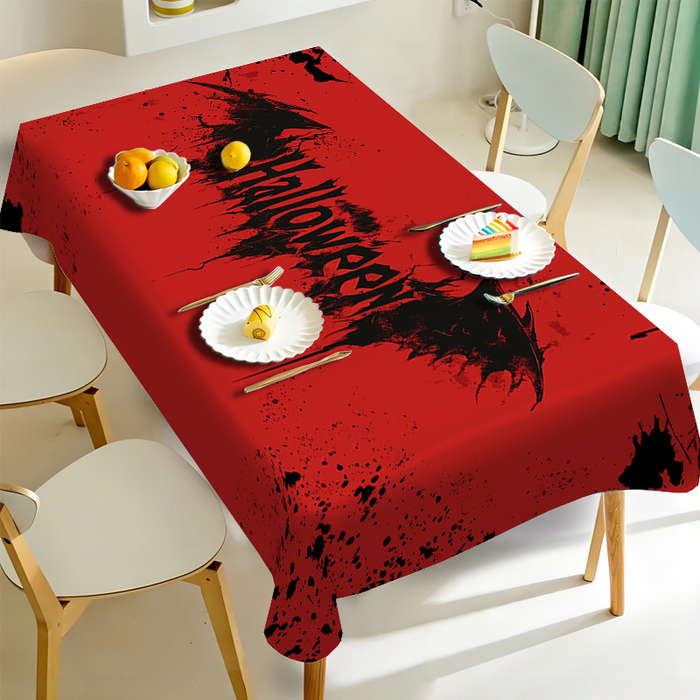 Halloween tablecloth decoration size 140x180cm