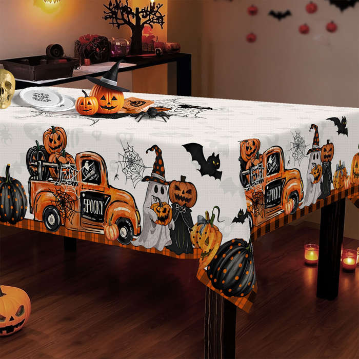 Halloween tablecloth decoration size 150x150cm