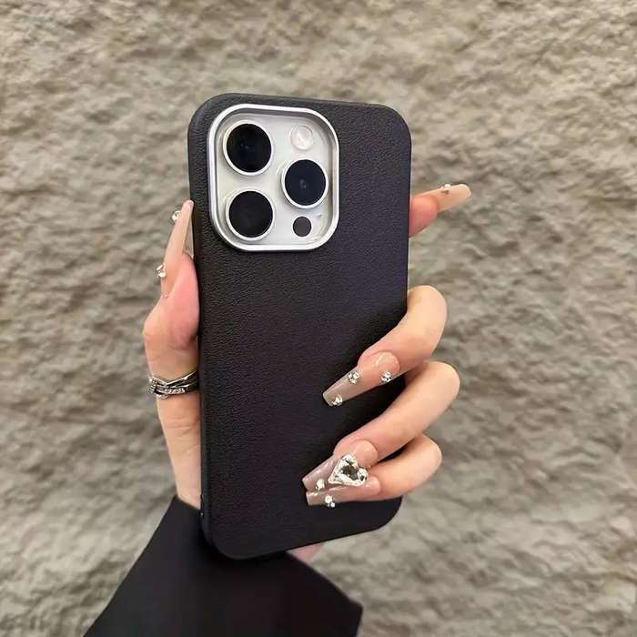 1Pc Brown For iPhone 15 Pro Max Phone Case Phone Cover