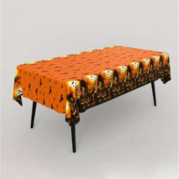 Halloween tablecloth decoration Model Halloween Haunted House Tablec