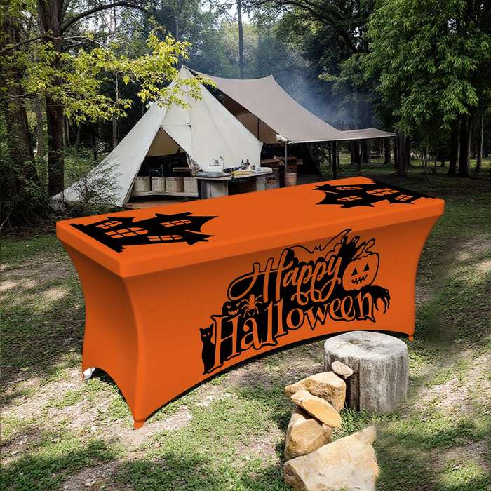 Halloween tablecloth decoration size 4FT