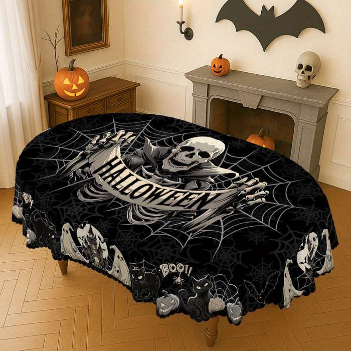 Halloween tablecloth decoration size Rectangle 5570in 140180cm