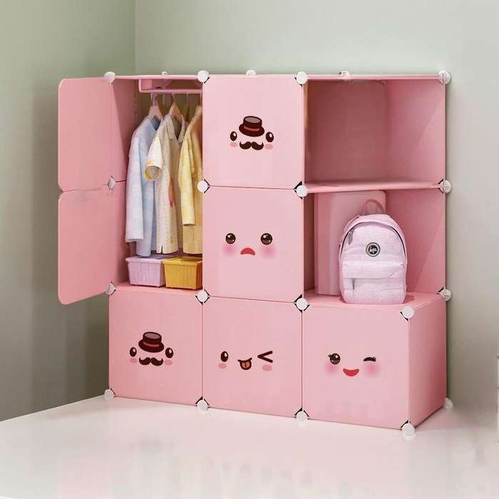 Storage And Organizationcolor Pink 9 Grids L