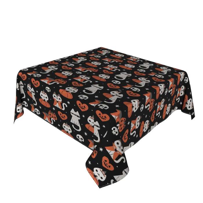 Halloween tablecloth decoration size 152.4cmx152.4cm
