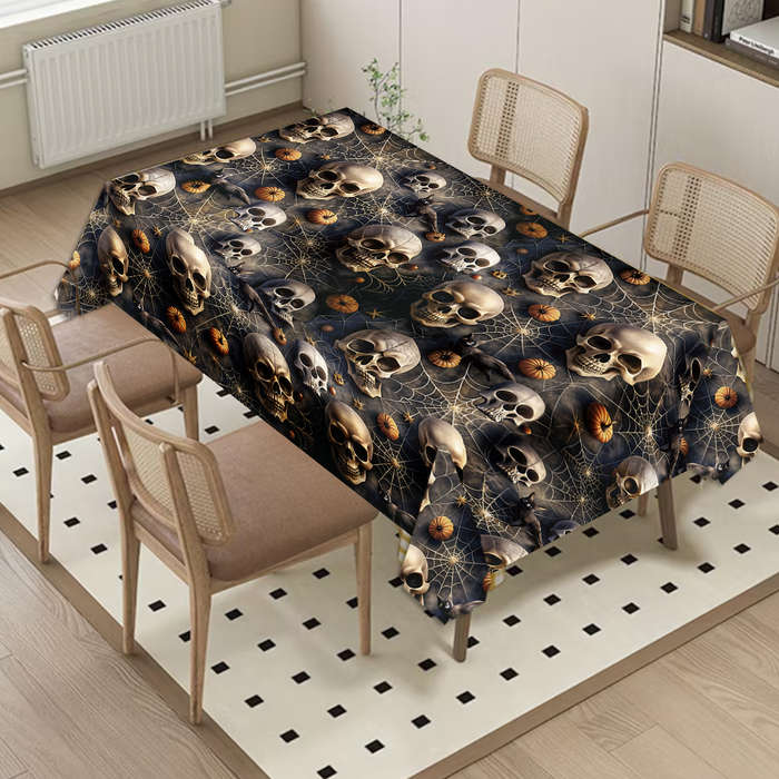 Halloween tablecloth decoration size 180cm x 140cm or 70.8in x 55.1in