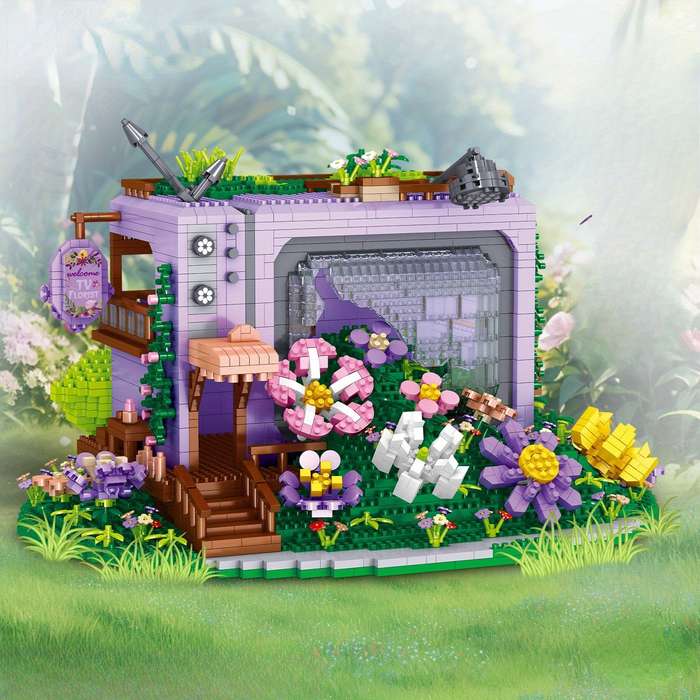 Building Toy Architectural Model Toy Set Color Without Box