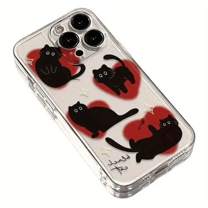 1Pc Transparent For iPhone 7 Plus 8 Plus Phone Case Phone Cover
