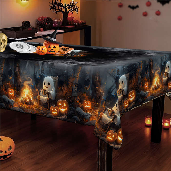Halloween tablecloth decoration size Round 177.8177.8cm