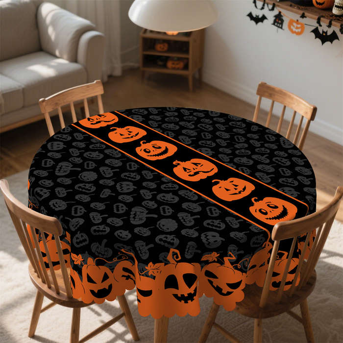 Halloween tablecloth decoration size Rectangle 60x120inch or 152x305cm
